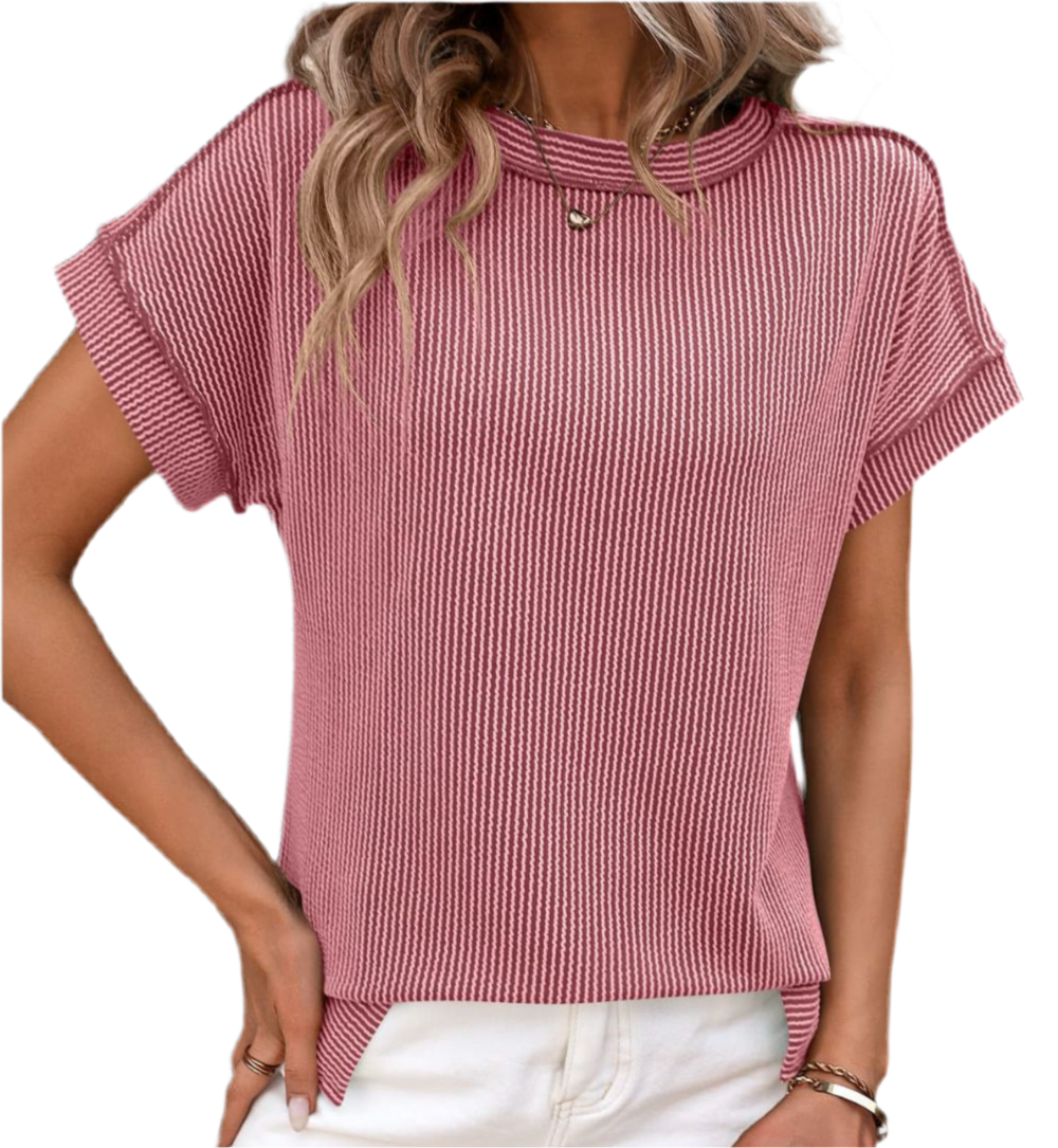 Striped Short Sleeve T-Shirt