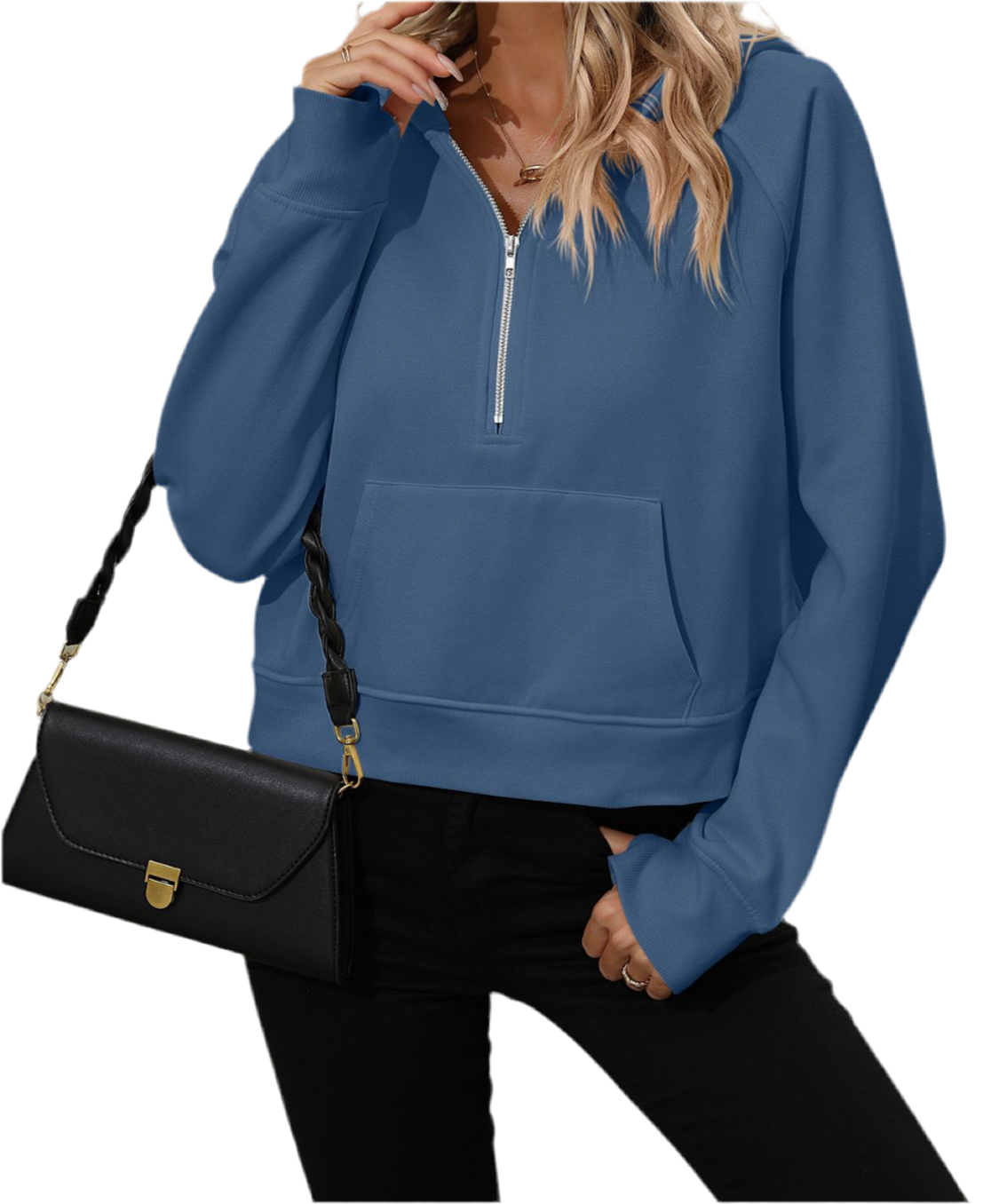 Half Zip Sweatshirt