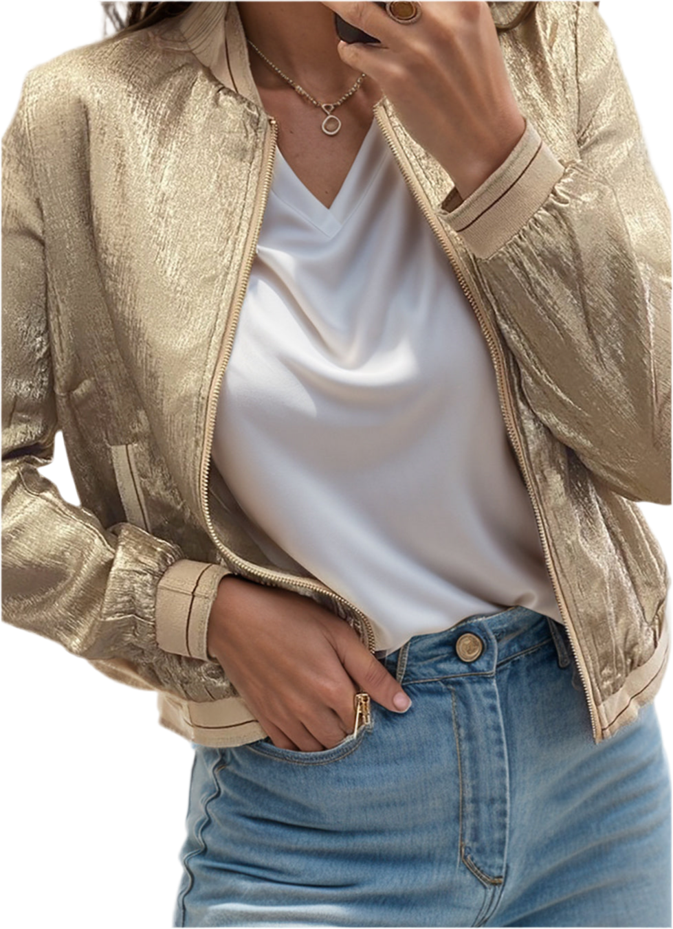 Metallic Jacket