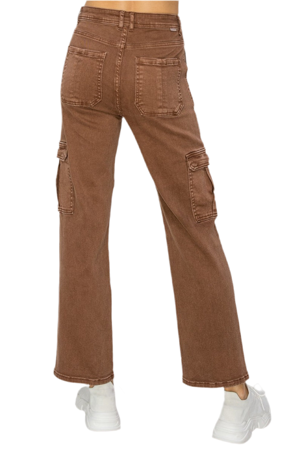 Risen High Rise Cargo Jeans