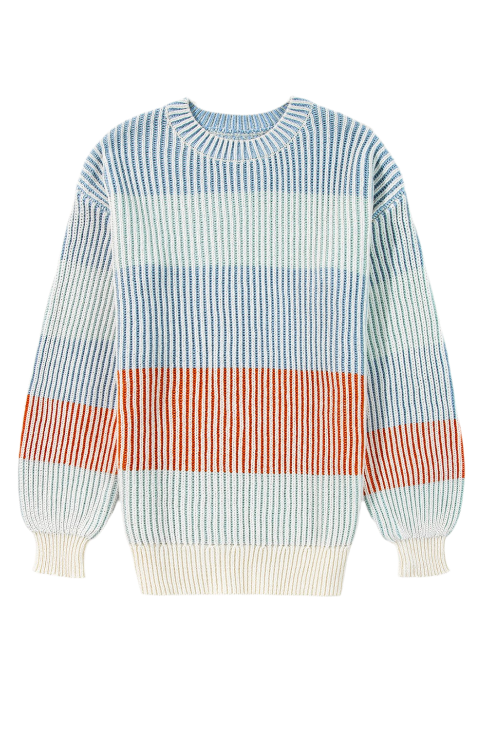 Striped Color Block Sweater