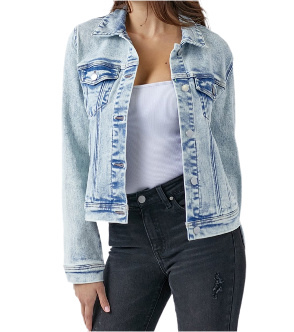 RISEN Washed Denim Jacket